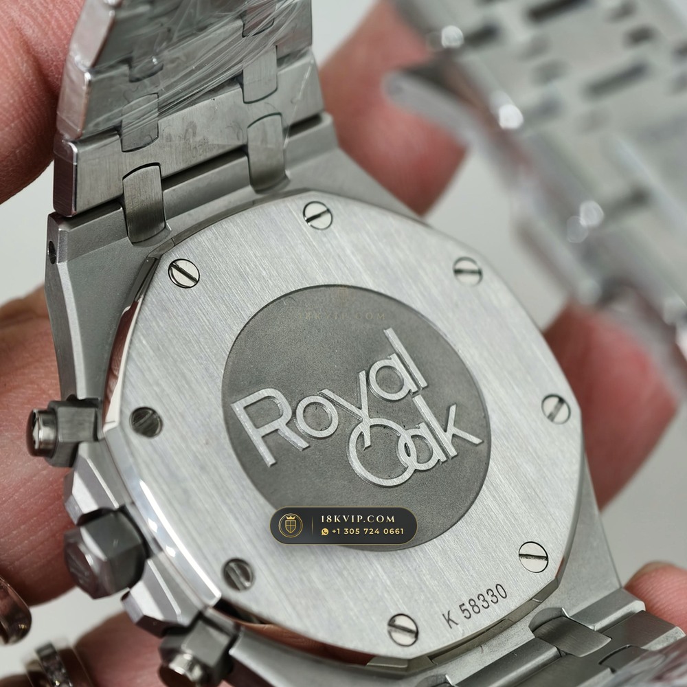 Audemars Piguet Royal Oak Selfwinding Chronograph 41mm Cal. FP1185 Ref. 26331ST.OO.1220ST.01 — Private Vault Edition — Studio Gallery Plate V in 904L Stainless Steel Custom Architecture (180.8g Verified Mass, Audemars Piguet Cal. 2385 Column-Wheel Chronograph)