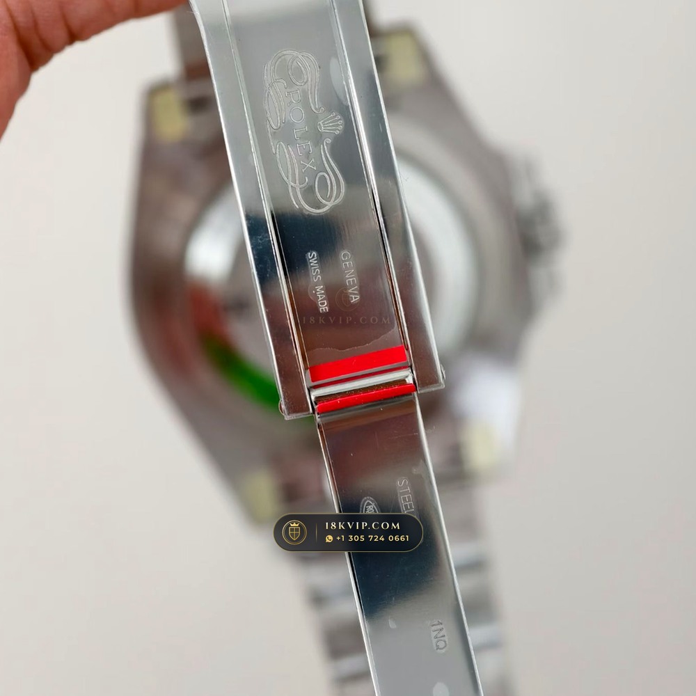 Rolex GMT-Master II Pepsi Gibeon Meteorite Dial 18K White Gold Ref. 126719BLRO — Private Vault Edition — Studio Gallery Plate VII in 18K White Gold Au750 (225.3g Verified Mass, Rolex Manufacture Cal. 3285 - 70h Power Reserve)