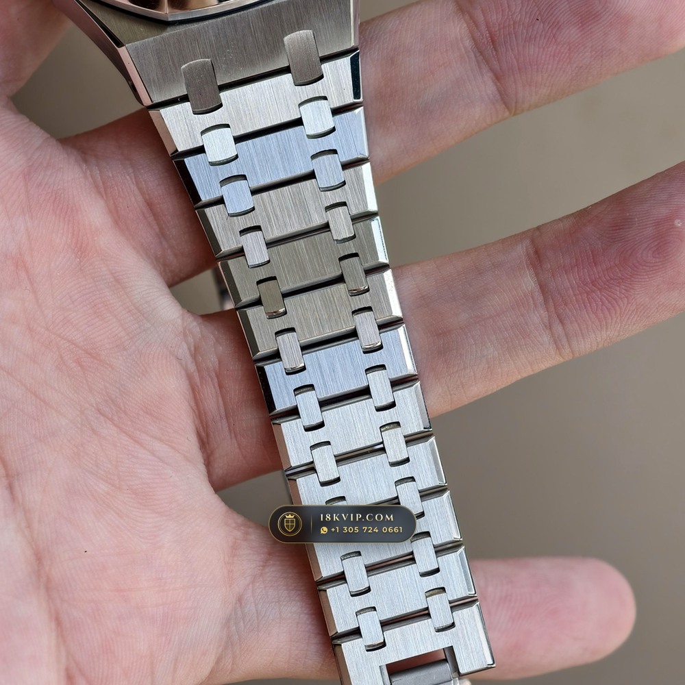 Audemars Piguet Royal Oak Selfwinding Chronograph 41mm Ref. 26240ST — Private Vault Edition — Studio Gallery Plate X in 904L Stainless Steel Custom Architecture (180.6g Verified Mass, Audemars Piguet Cal. 4401 Flyback Chronograph)