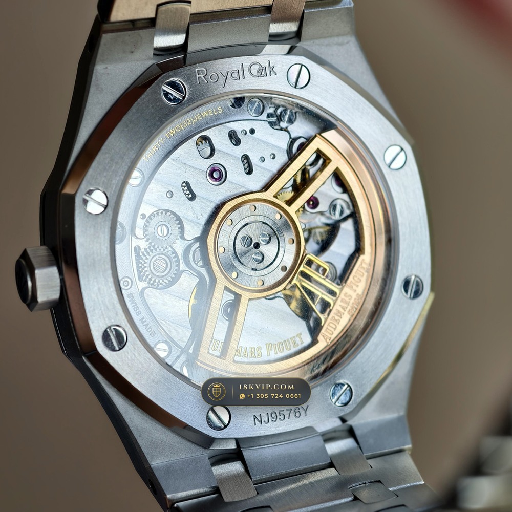 Audemars Piguet Royal Oak Selfwinding 41mm Geneva Atelier Spec Ref. 15510ST — Private Vault Edition — Studio Gallery Plate VI in 904L Stainless Steel Custom Architecture (166.4g Verified Mass, Audemars Piguet Cal. 4302 - 70h Power Reserve)