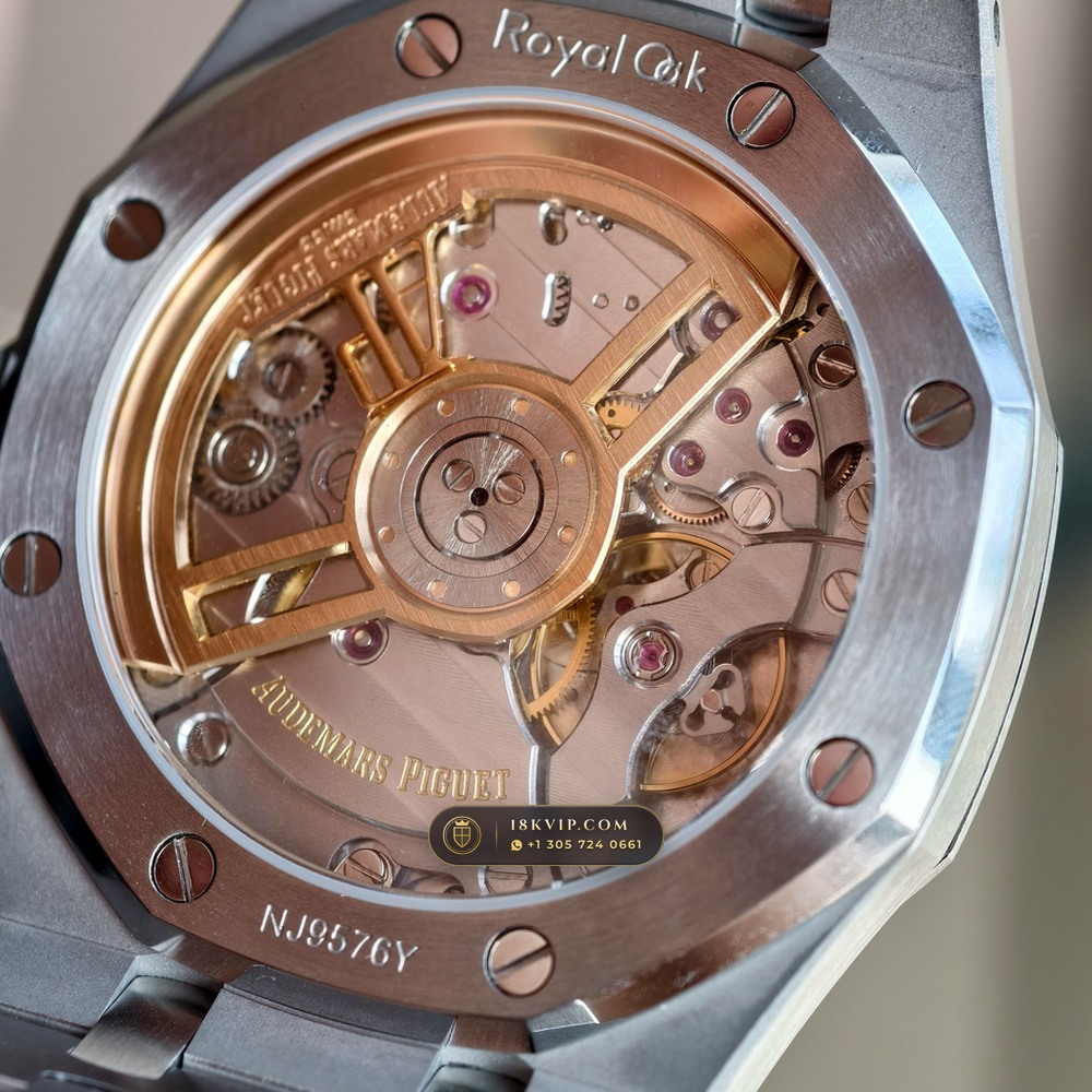 Audemars Piguet Royal Oak Selfwinding 41mm Geneva Atelier Spec Ref. 15510ST — Private Vault Edition — Studio Gallery Plate VII in 904L Stainless Steel Custom Architecture (166.4g Verified Mass, Audemars Piguet Cal. 4302 - 70h Power Reserve)