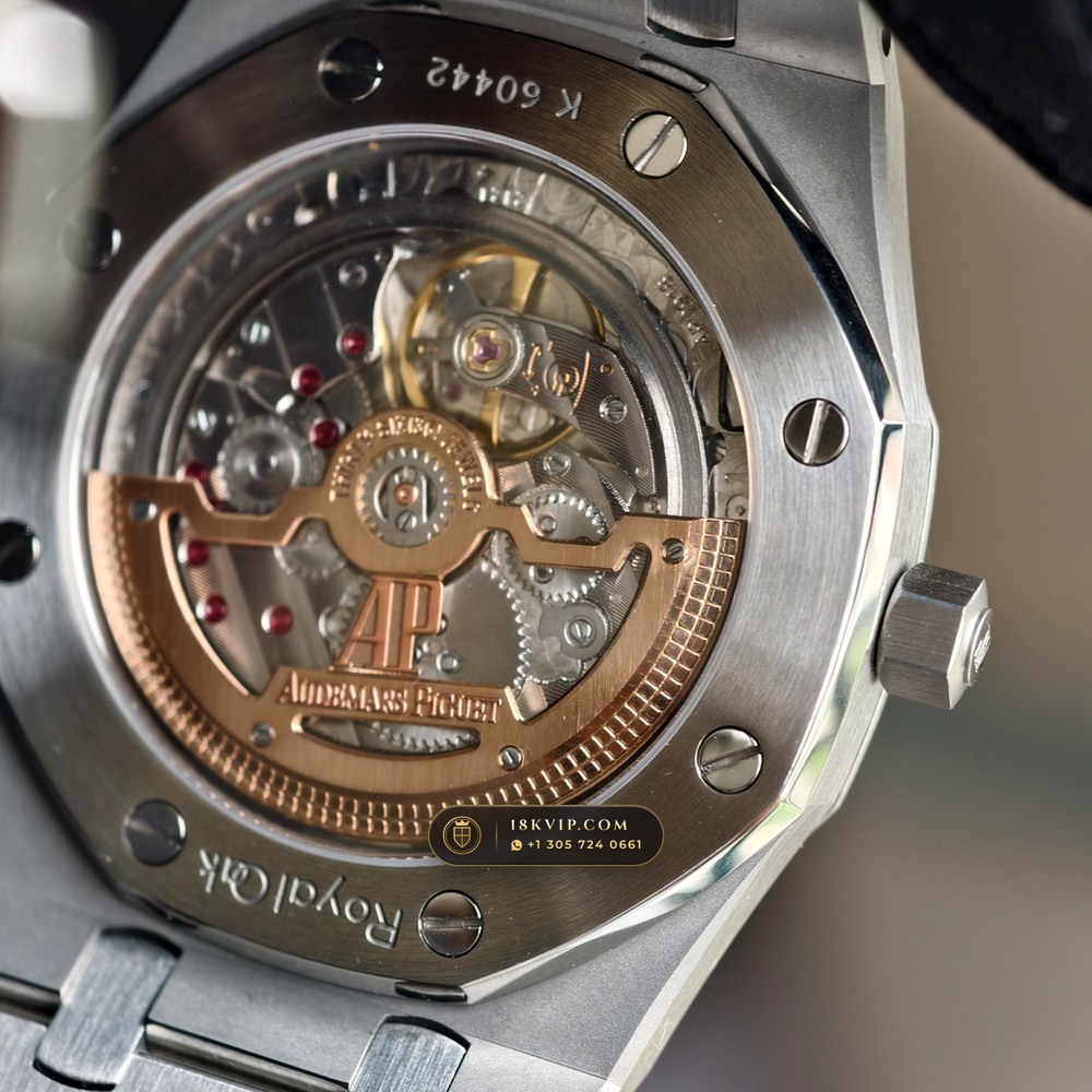 Audemars Piguet Royal Oak Jumbo Extra-Thin 39mm Ref. 15202ST — Private Vault Edition — Studio Gallery Plate VII in 904L Stainless Steel Custom Architecture (103.7g Verified Mass, Audemars Piguet Cal. 2121 Ultra-Thin)
