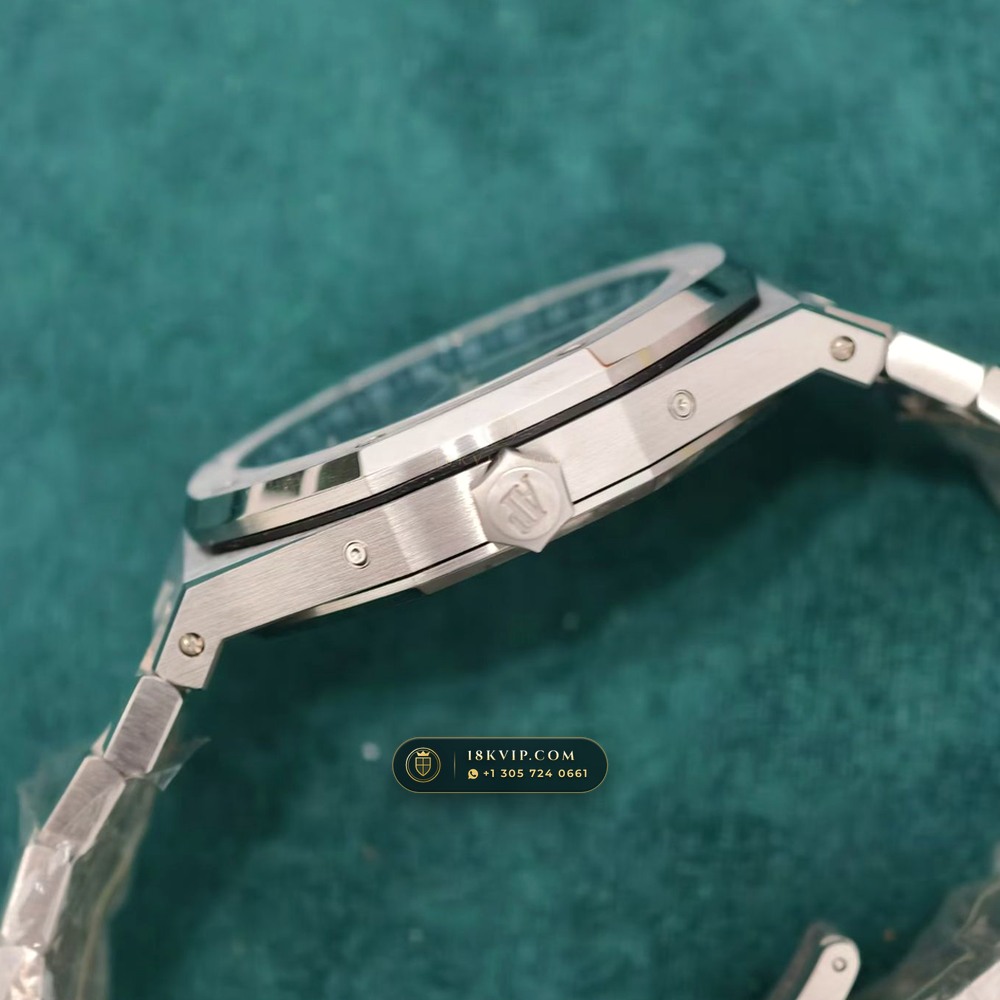 Audemars Piguet Royal Oak Perpetual Calendar 41mm Ref. 26574ST.OO.1220ST.02 — Private Vault Edition — Studio Gallery Plate IV in 904L Stainless Steel Custom Architecture (161.5g Verified Mass, Audemars Piguet Cal. 5134 Ultra-Thin Perpetual)