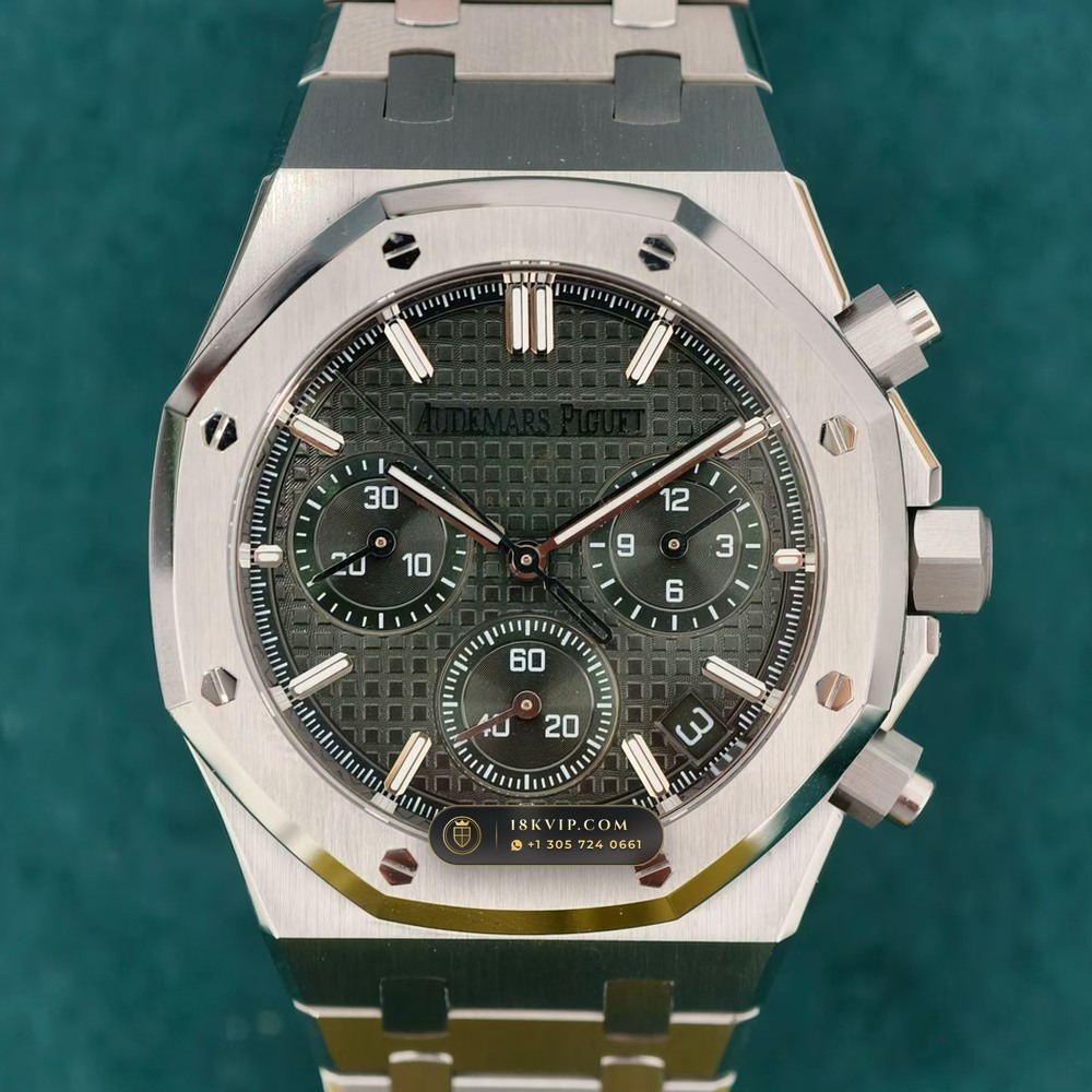 Audemars Piguet Royal Oak Selfwinding Chronograph 41mm Ref. 26240ST.OO.1320ST.08 — Private Vault Edition — Studio Gallery Plate IV in 904L Stainless Steel Custom Architecture (180.5g Verified Mass, Audemars Piguet Cal. 4401 Flyback Chronograph)