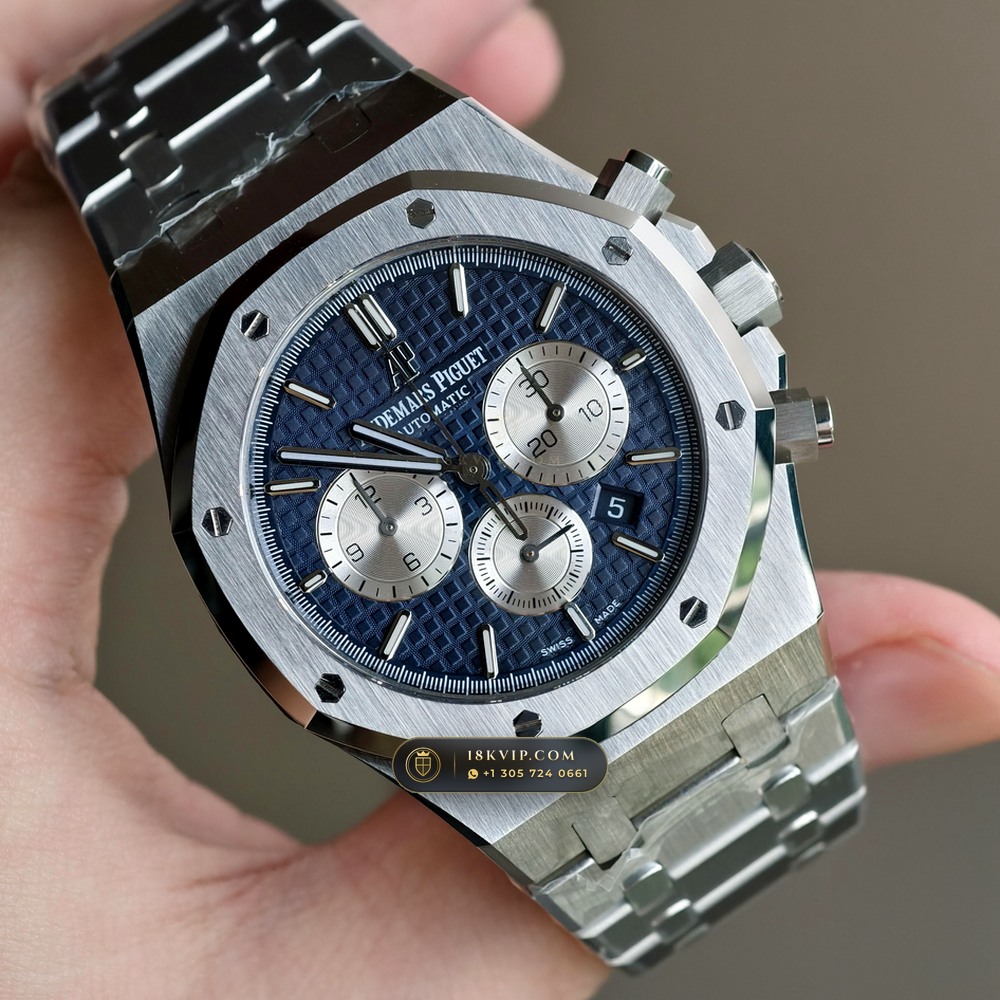Audemars Piguet Royal Oak Selfwinding Chronograph 41mm Ref. 26331ST.OO.1220ST.01 — Private Vault Edition — Studio Gallery Plate II in 904L Stainless Steel Custom Architecture (180.3g Verified Mass, Audemars Piguet Cal. 2385 Column-Wheel Chronograph)