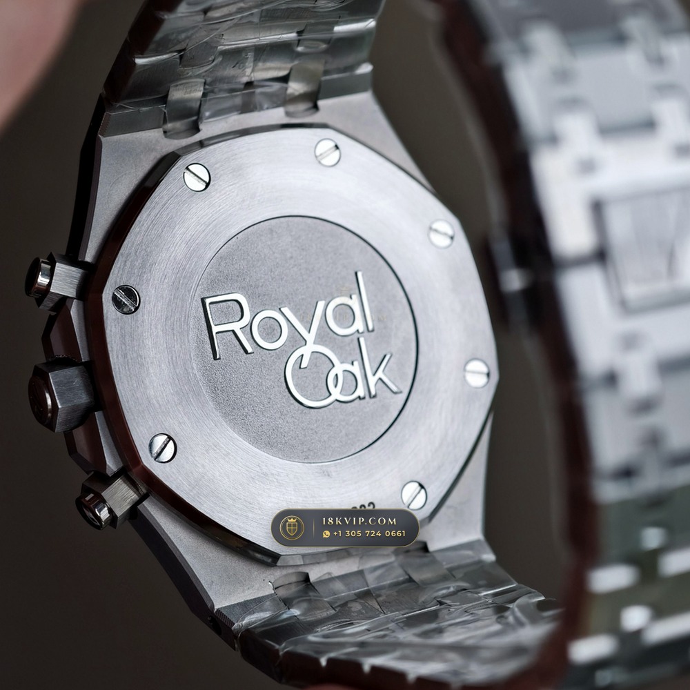 Audemars Piguet Royal Oak Selfwinding Chronograph 41mm Ref. 26331ST.OO.1220ST.01 — Private Vault Edition — Studio Gallery Plate VII in 904L Stainless Steel Custom Architecture (180.3g Verified Mass, Audemars Piguet Cal. 2385 Column-Wheel Chronograph)