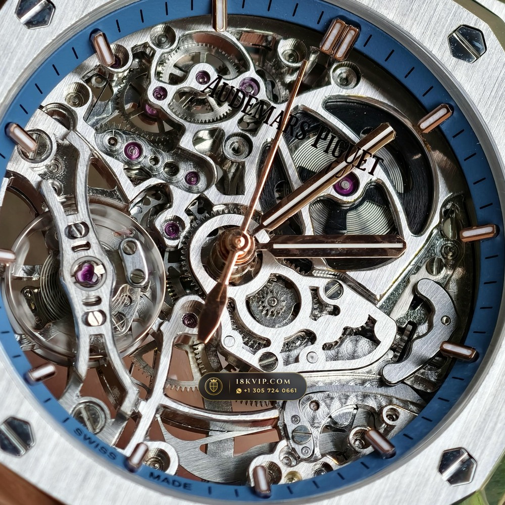 Audemars Piguet Royal Oak Double Balance Wheel Openworked 37mm 18K White Gold Ref. 15467BC.OO.1256BC.01 — Private Vault Edition — Studio Gallery Plate XI in 18K White Gold Au750 (184.3g Verified Mass, Audemars Piguet Cal. 3132 Dual-Balance Openworked)