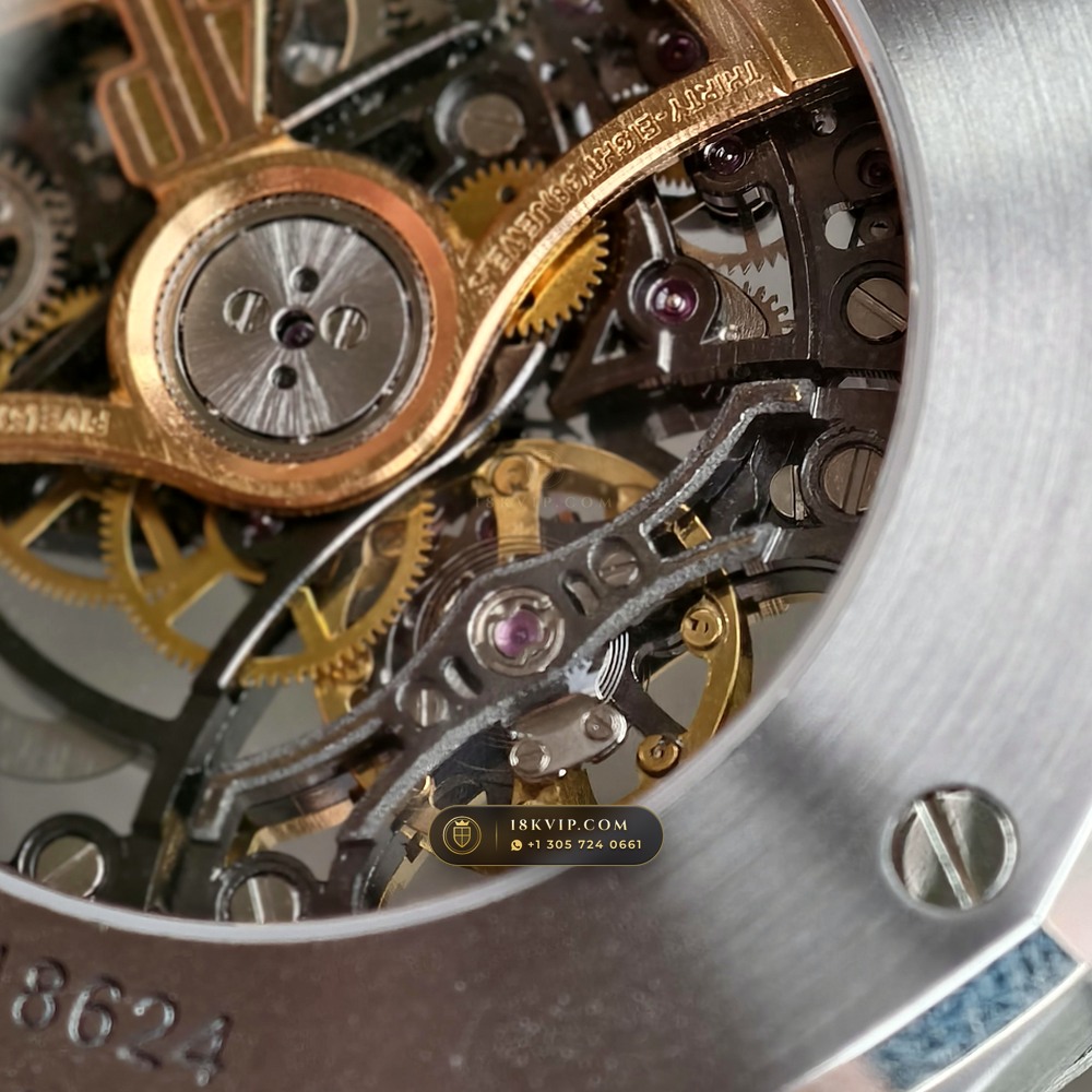 Audemars Piguet Royal Oak Double Balance Wheel Openworked 41mm Free-Sprung Calibre 5-Axis CNC Case Ref. 15407ST.OO.1220ST.01 — Private Vault Edition — Studio Gallery Plate VIII in 904L Stainless Steel Custom Architecture (162.1g Verified Mass, Audemars Piguet Cal. 3132 Dual-Balance Openworked)
