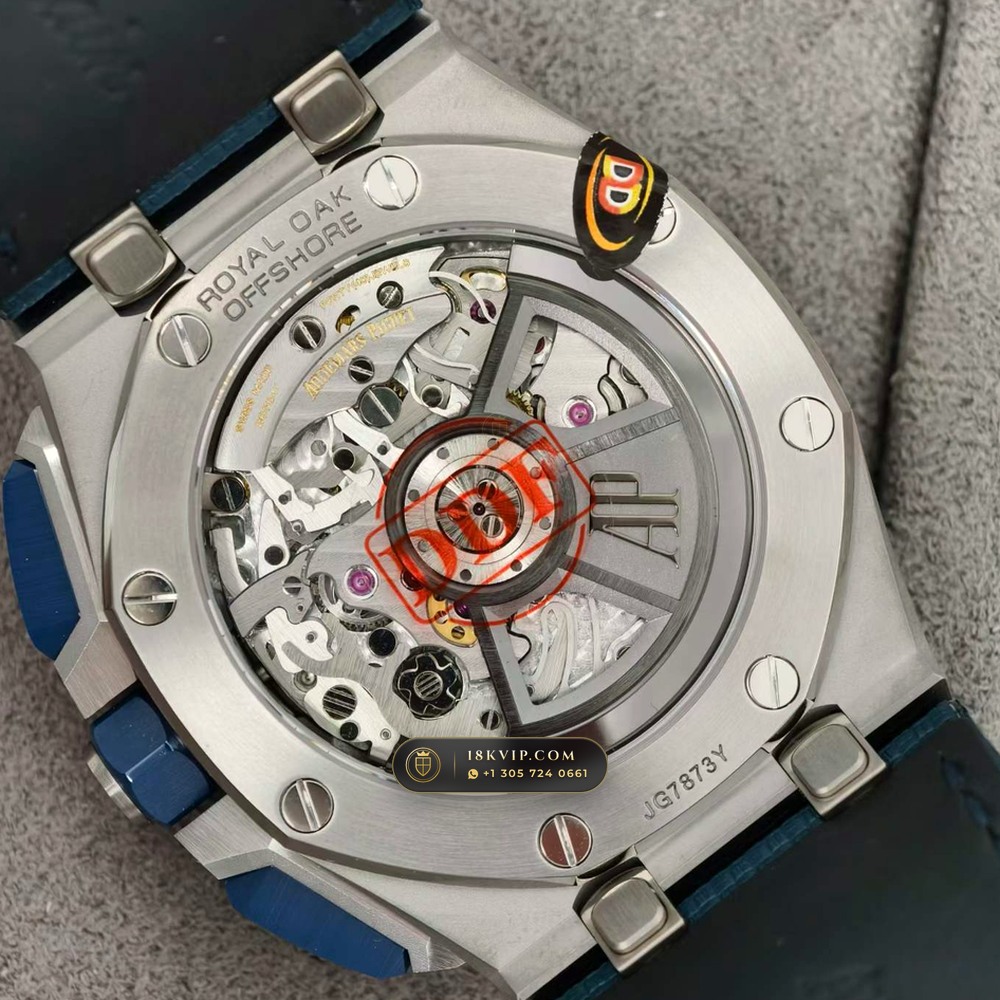 Audemars Piguet Royal Oak Offshore Selfwinding Chronograph 43mm Ref. 26420SO.OO.A029VE.01 — Private Vault Edition — Studio Gallery Plate VI in 904L Stainless Steel Custom Architecture (174.4g Verified Mass, Audemars Piguet Cal. 4401 Flyback Chronograph)