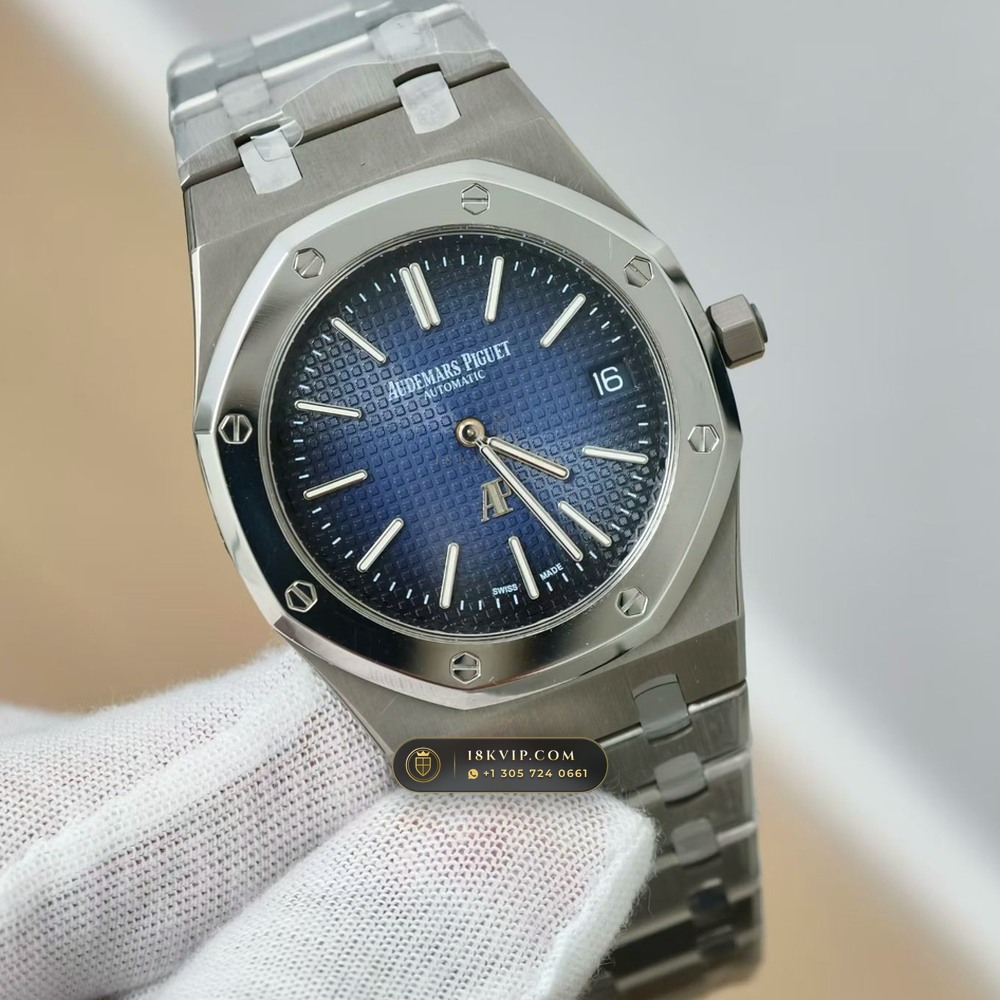 Audemars Piguet Royal Oak Jumbo Extra-Thin 39mm Ref. 15202IP.OO.1240IP.01 — Private Vault Edition — Studio Gallery Plate II in Grade 5 Titanium Monobloc (93.6g Verified Mass, Audemars Piguet Cal. 2121 Ultra-Thin)