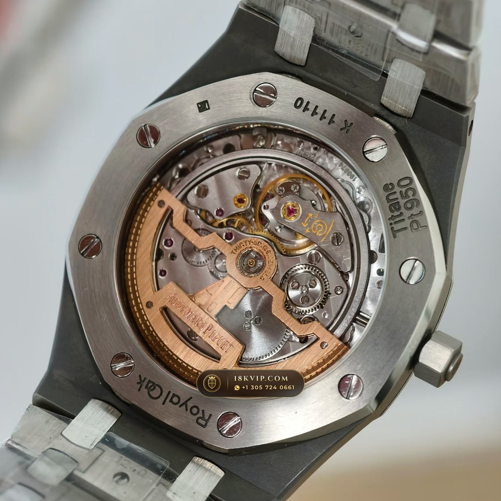 Audemars Piguet Royal Oak Jumbo Extra-Thin 39mm Ref. 15202IP.OO.1240IP.01 — Private Vault Edition — Studio Gallery Plate V in Grade 5 Titanium Monobloc (93.6g Verified Mass, Audemars Piguet Cal. 2121 Ultra-Thin)