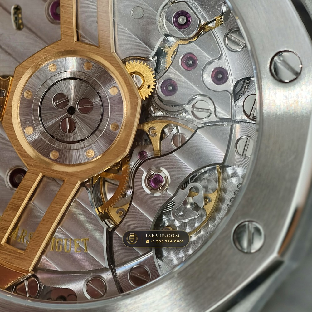Audemars Piguet Royal Oak Selfwinding 41mm Custom SW Dial Free-Sprung Calibre Ref. 15500ST — Private Vault Edition — Studio Gallery Plate VII in 904L Stainless Steel Custom Architecture (166.7g Verified Mass, Audemars Piguet Cal. 4302 - 70h Power Reserve)