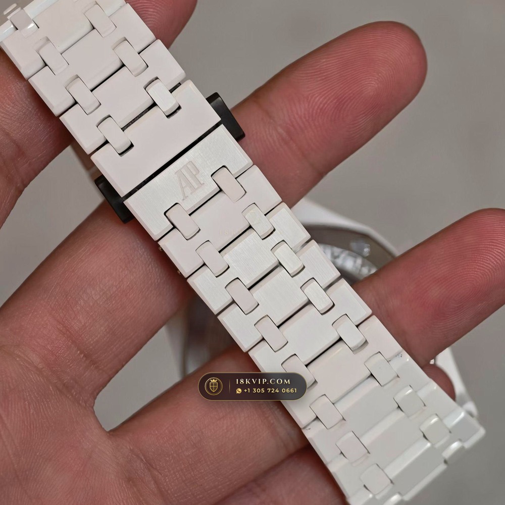 Audemars Piguet Royal Oak Perpetual Calendar 41mm Ref. 26579CB.00.1225CB.01 — Private Vault Edition — Studio Gallery Plate VII in 904L Stainless Steel Custom Architecture (137.7g Verified Mass, Audemars Piguet Cal. 5134 Ultra-Thin Perpetual)