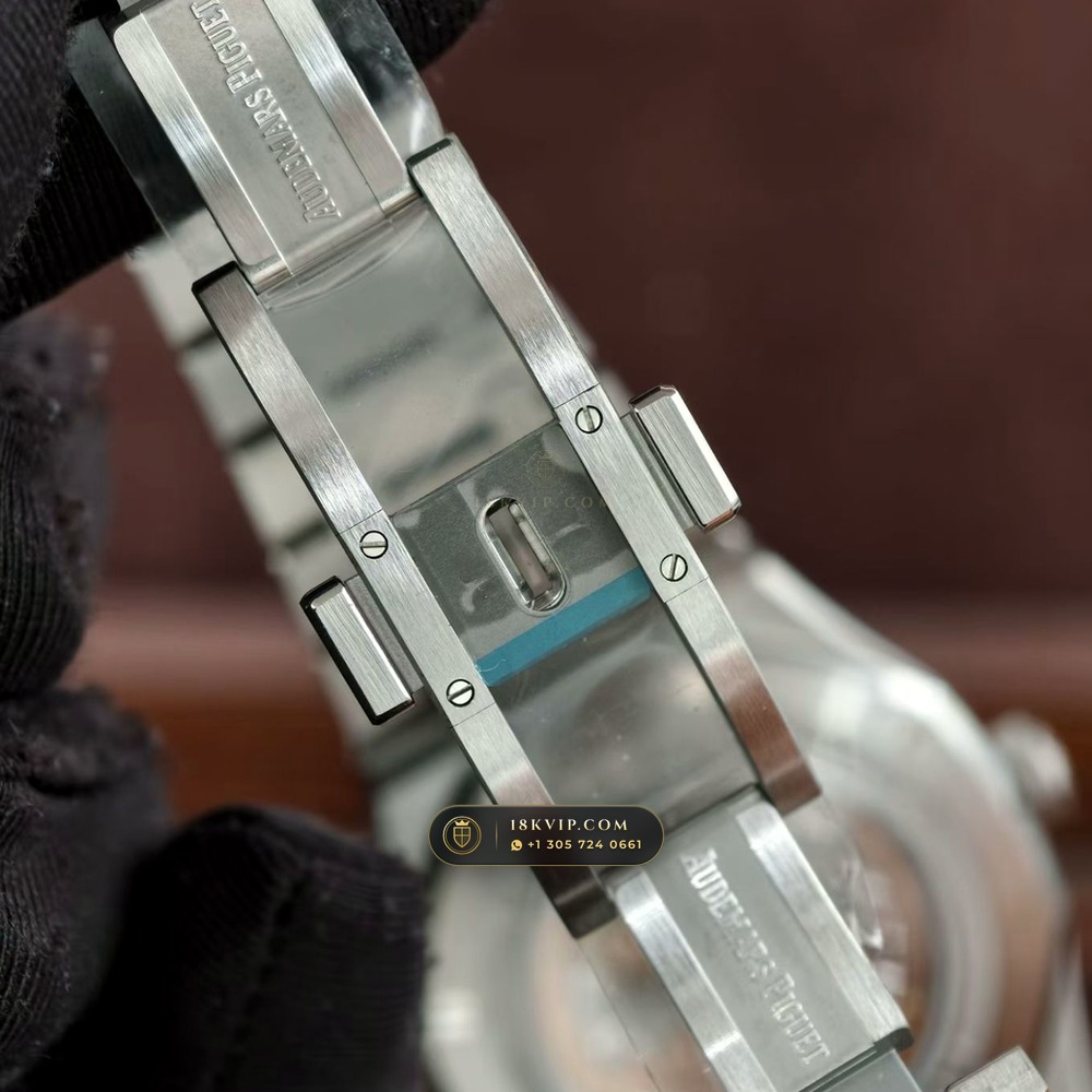 Audemars Piguet Royal Oak Perpetual Calendar 41mm 5-Axis CNC Case Ref. 26574ST.OO.1220ST.02 — Private Vault Edition — Studio Gallery Plate VIII in 904L Stainless Steel Custom Architecture (161.8g Verified Mass, Audemars Piguet Cal. 5134 Ultra-Thin Perpetual)