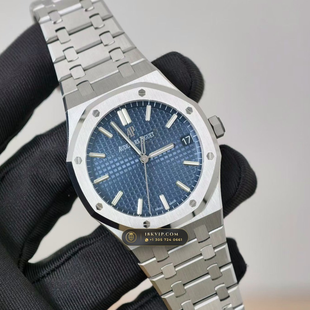 Audemars Piguet Royal Oak Selfwinding 41mm Custom SW Dial Ref. 15500ST — Private Vault Edition — Studio Gallery Plate II in 904L Stainless Steel Custom Architecture (166.6g Verified Mass, Audemars Piguet Cal. 4302 - 70h Power Reserve)