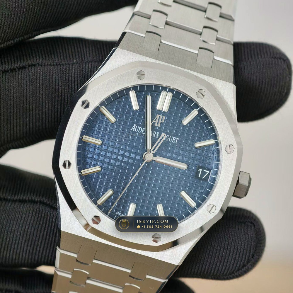 Audemars Piguet Royal Oak Selfwinding 41mm Custom SW Dial Ref. 15500ST — Private Vault Edition — Studio Gallery Plate III in 904L Stainless Steel Custom Architecture (166.6g Verified Mass, Audemars Piguet Cal. 4302 - 70h Power Reserve)