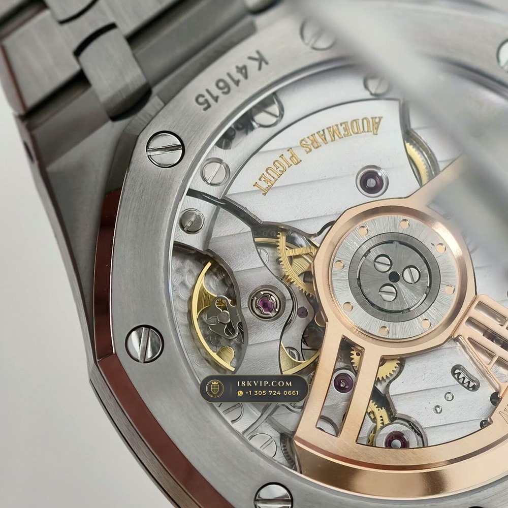 Audemars Piguet Royal Oak Selfwinding 41mm Custom SW Dial Ref. 15500ST — Private Vault Edition — Studio Gallery Plate V in 904L Stainless Steel Custom Architecture (166.6g Verified Mass, Audemars Piguet Cal. 4302 - 70h Power Reserve)