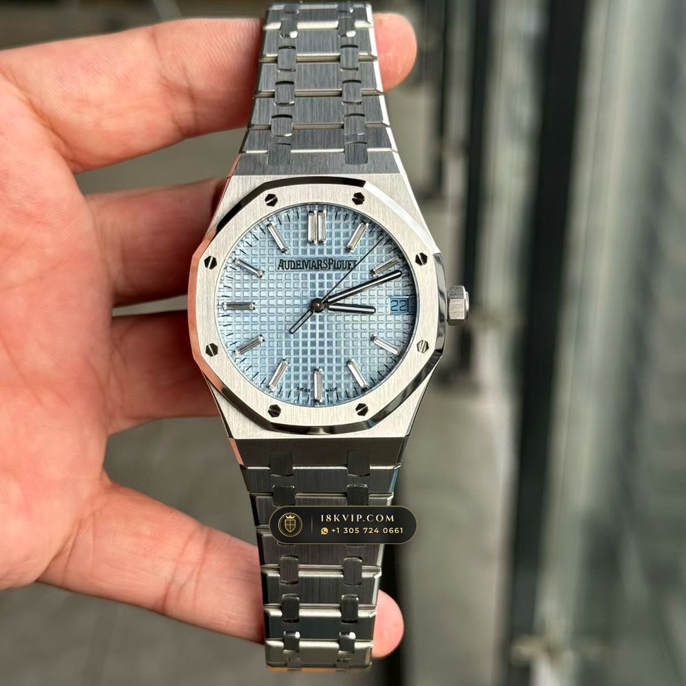 Audemars Piguet Royal Oak Selfwinding 41mm 18K White Gold Ref. 15510BC.OO.1320BC.01 — Private Vault Edition — Studio Gallery Plate III in 18K White Gold Au750 (223.6g Verified Mass, Audemars Piguet Cal. 4302 - 70h Power Reserve)