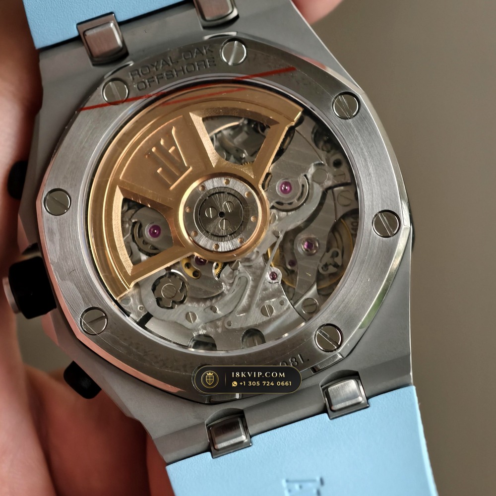 Audemars Piguet Royal Oak Offshore Selfwinding Chronograph 43mm Ref. 26238ST.OO.A340CA.01 — Private Vault Edition — Studio Gallery Plate VIII in 904L Stainless Steel Custom Architecture (174.8g Verified Mass, Audemars Piguet Cal. 4401 Flyback Chronograph)