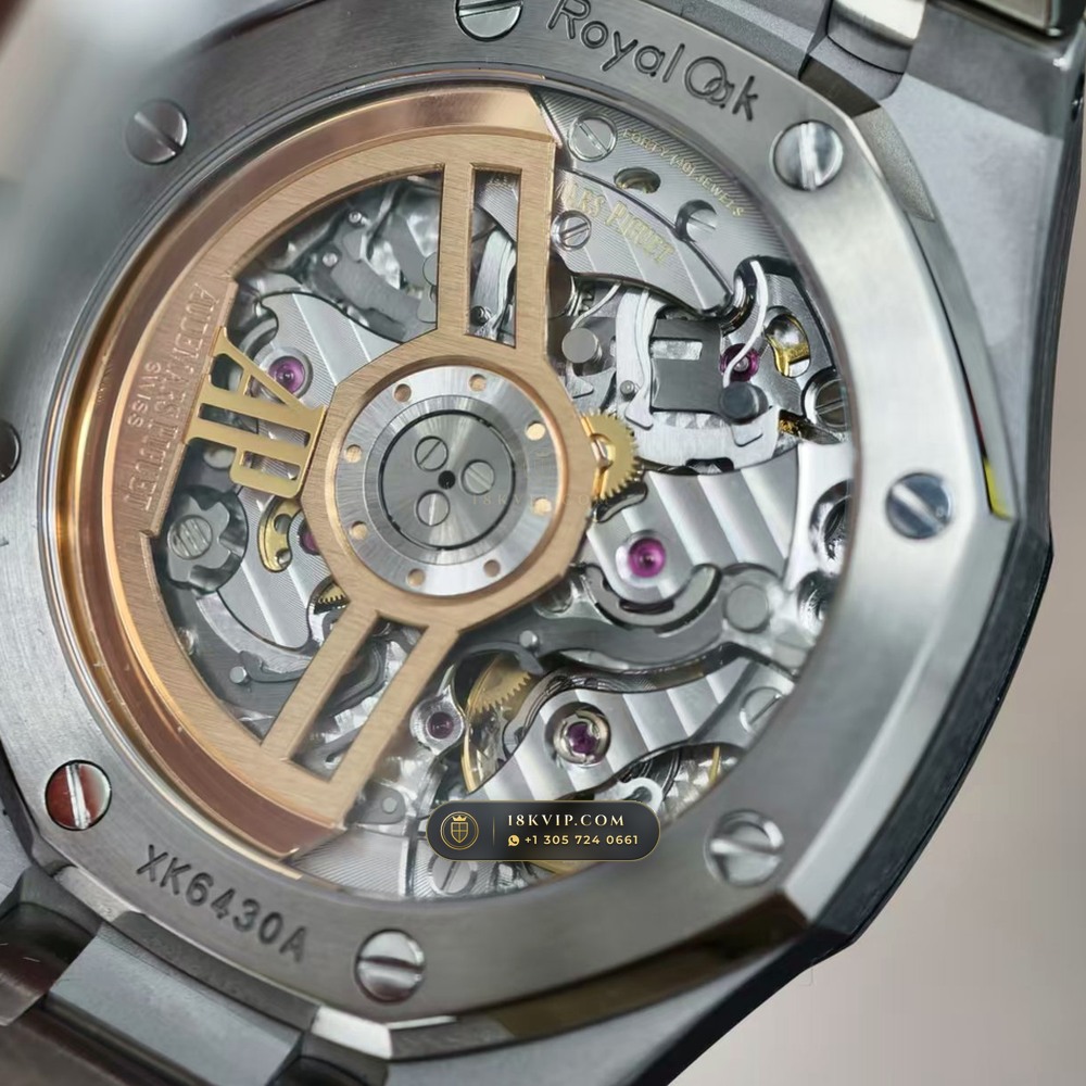 Audemars Piguet Royal Oak Selfwinding Chronograph 41mm Chronometer Regulated Spec Ref. 26240ST — Private Vault Edition — Studio Gallery Plate IX in 904L Stainless Steel Custom Architecture (180.3g Verified Mass, Audemars Piguet Cal. 4401 Flyback Chronograph)