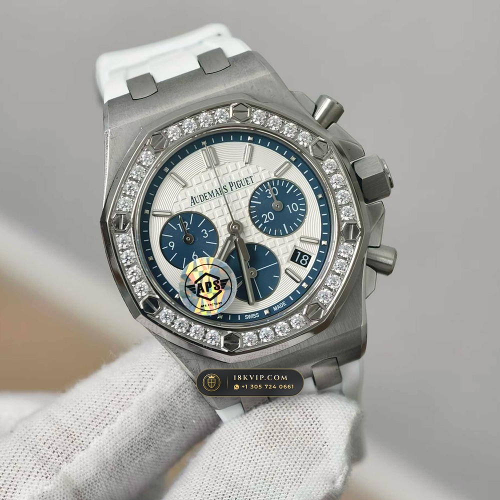 Audemars Piguet Royal Oak Selfwinding Chronograph 38mm Ref. 26231ST.ZZ.D010CA.01 — Private Vault Edition — Studio Gallery Plate II in 904L Stainless Steel Custom Architecture (105.4g Verified Mass, Audemars Piguet Cal. 2385 Column-Wheel Chronograph)