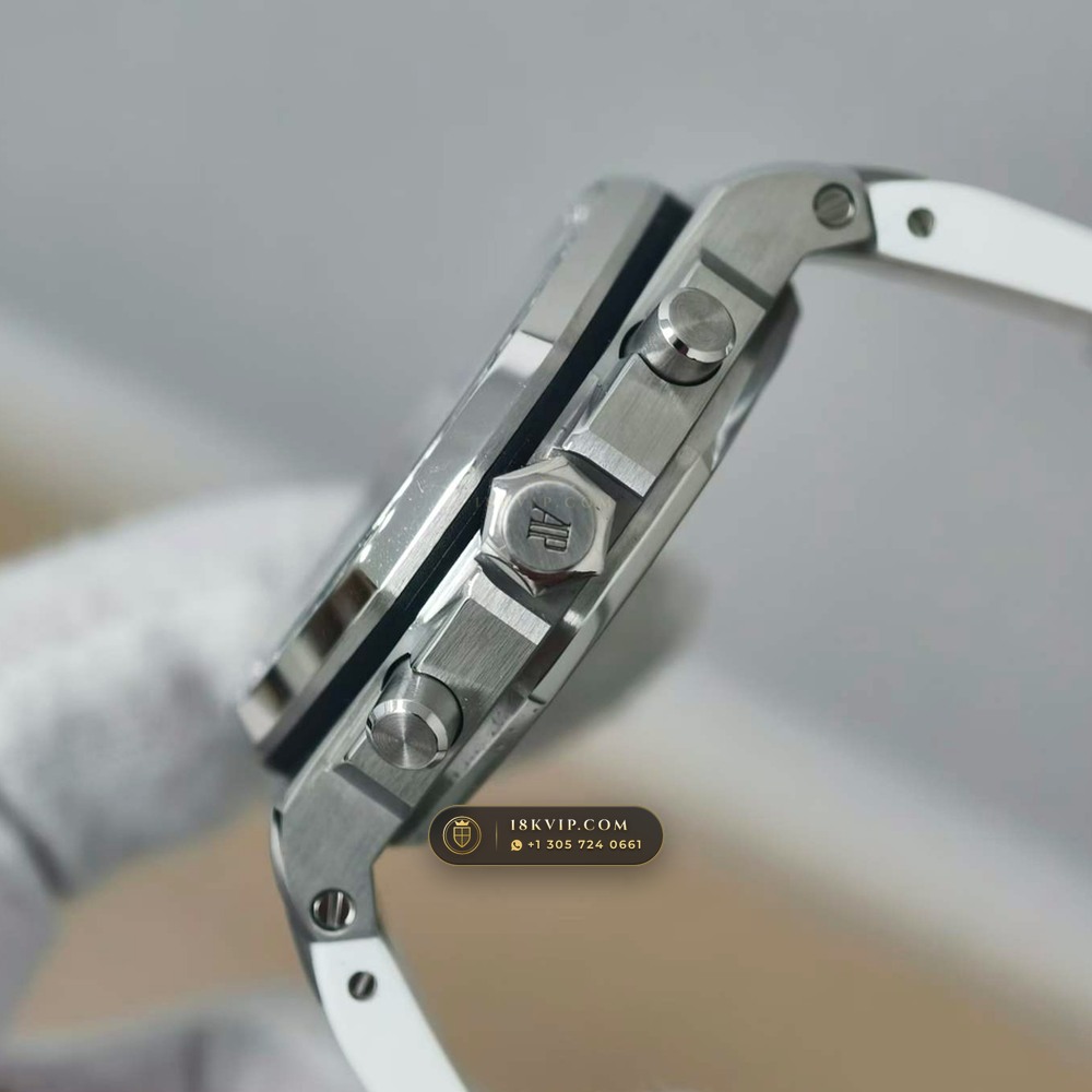 Audemars Piguet Royal Oak Selfwinding Chronograph 38mm Ref. 26231ST.ZZ.D010CA.01 — Private Vault Edition — Studio Gallery Plate V in 904L Stainless Steel Custom Architecture (105.4g Verified Mass, Audemars Piguet Cal. 2385 Column-Wheel Chronograph)