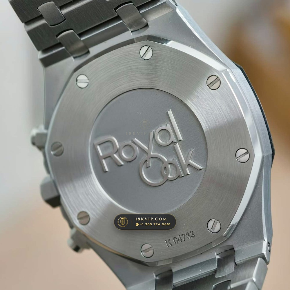 Audemars Piguet Royal Oak Selfwinding Chronograph 41mm 5-Axis CNC Case Ref. 26331ST — Private Vault Edition — Studio Gallery Plate VII in 904L Stainless Steel Custom Architecture (180.3g Verified Mass, Audemars Piguet Cal. 2385 Column-Wheel Chronograph)