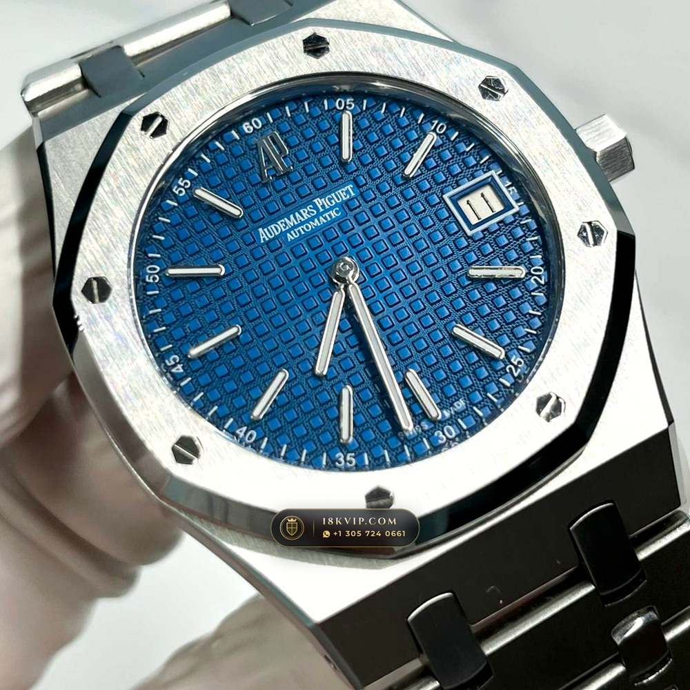 Audemars Piguet Royal Oak Jumbo Extra-Thin 39mm Ref. 15202ST.OO.0944ST.03 — Private Vault Edition — Studio Gallery Plate II in 904L Stainless Steel Custom Architecture (103.8g Verified Mass, Audemars Piguet Cal. 2121 Ultra-Thin)