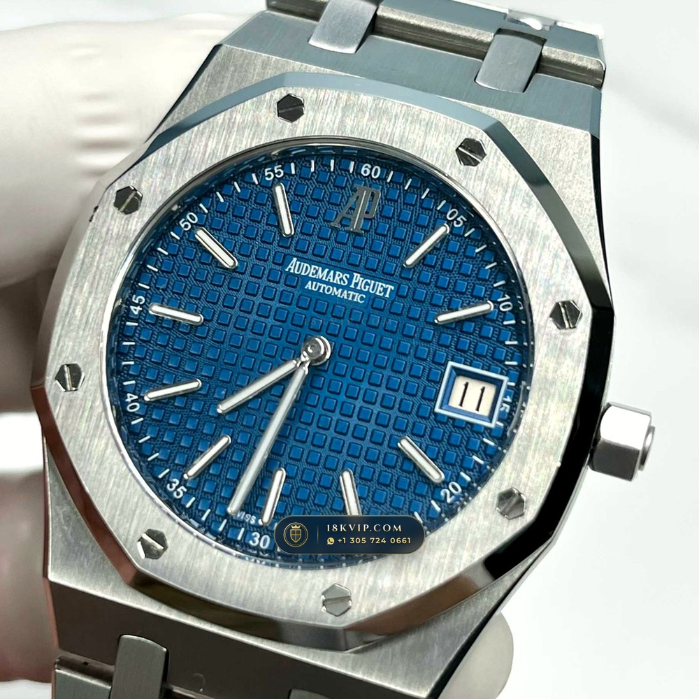 Audemars Piguet Royal Oak Jumbo Extra-Thin 39mm Ref. 15202ST.OO.0944ST.03 — Private Vault Edition — Studio Gallery Plate III in 904L Stainless Steel Custom Architecture (103.8g Verified Mass, Audemars Piguet Cal. 2121 Ultra-Thin)
