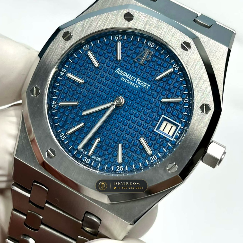 Audemars Piguet Royal Oak Jumbo Extra-Thin 39mm Ref. 15202ST.OO.0944ST.03 — Private Vault Edition — Studio Gallery Plate V in 904L Stainless Steel Custom Architecture (103.8g Verified Mass, Audemars Piguet Cal. 2121 Ultra-Thin)