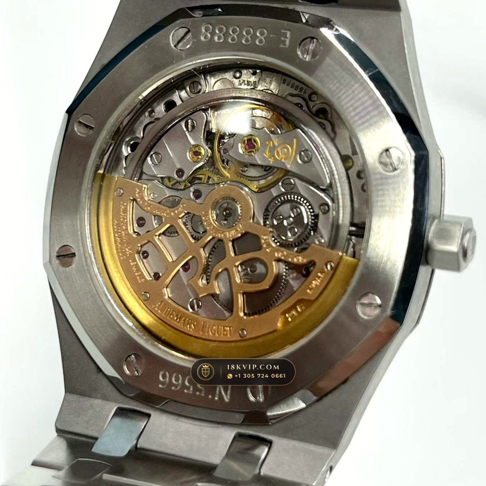 Audemars Piguet Royal Oak Jumbo Extra-Thin 39mm Ref. 15202ST.OO.0944ST.03 — Private Vault Edition — Studio Gallery Plate VII in 904L Stainless Steel Custom Architecture (103.8g Verified Mass, Audemars Piguet Cal. 2121 Ultra-Thin)
