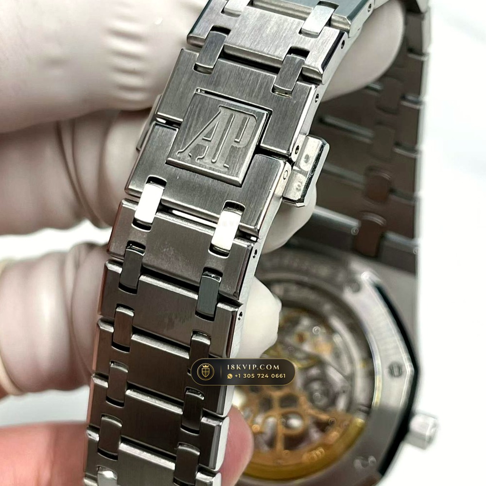 Audemars Piguet Royal Oak Jumbo Extra-Thin 39mm Ref. 15202ST.OO.0944ST.03 — Private Vault Edition — Studio Gallery Plate IX in 904L Stainless Steel Custom Architecture (103.8g Verified Mass, Audemars Piguet Cal. 2121 Ultra-Thin)