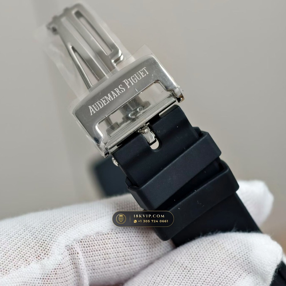 Audemars Piguet Royal Oak Selfwinding Chronograph 41mm Hand-Chamfered Bevel Spec Ref. 26331ST — Private Vault Edition — Studio Gallery Plate VII in 904L Stainless Steel Custom Architecture (180.7g Verified Mass, Audemars Piguet Cal. 2385 Column-Wheel Chronograph)