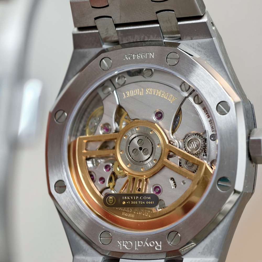 Audemars Piguet Royal Oak Selfwinding 41mm Chronometer Regulated Spec Ref. 15510ST — Private Vault Edition — Studio Gallery Plate VII in 904L Stainless Steel Custom Architecture (166.4g Verified Mass, Audemars Piguet Cal. 4302 - 70h Power Reserve)