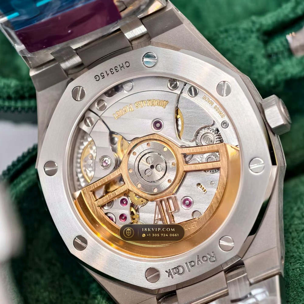 Audemars Piguet Royal Oak Selfwinding 41mm Free-Sprung Calibre Ref. 15510ST — Private Vault Edition — Studio Gallery Plate VI in 904L Stainless Steel Custom Architecture (166.5g Verified Mass, Audemars Piguet Cal. 4302 - 70h Power Reserve)