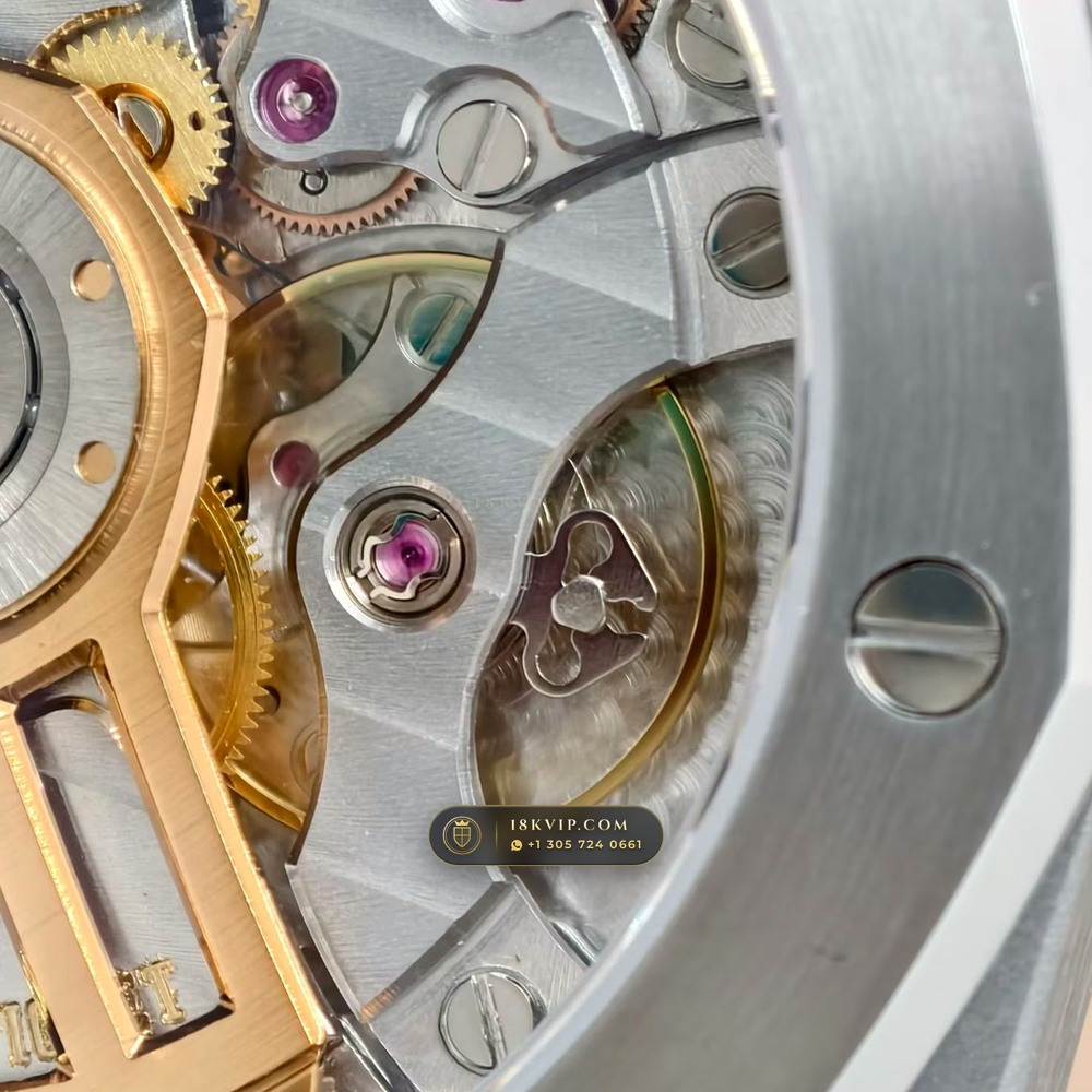 Audemars Piguet Royal Oak Selfwinding 41mm Free-Sprung Calibre Ref. 15510ST — Private Vault Edition — Studio Gallery Plate VII in 904L Stainless Steel Custom Architecture (166.5g Verified Mass, Audemars Piguet Cal. 4302 - 70h Power Reserve)