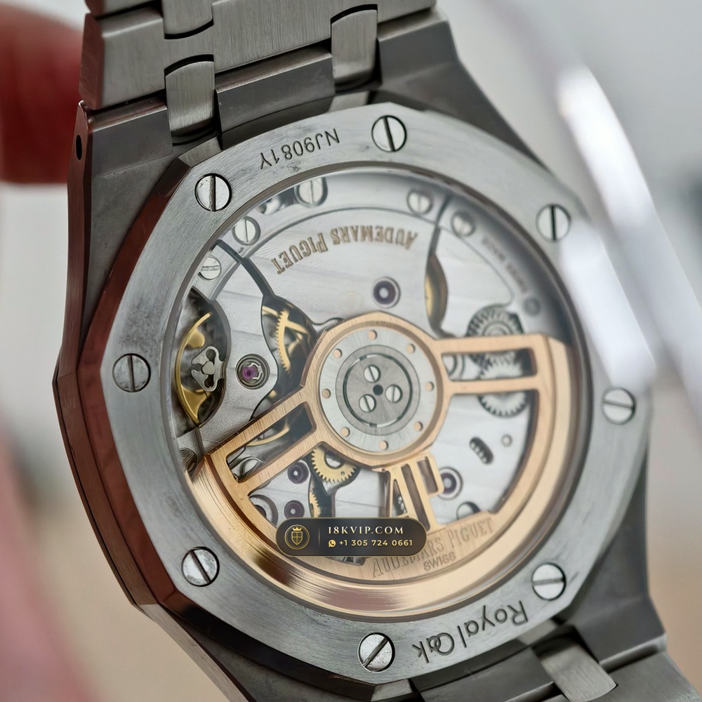 Audemars Piguet Royal Oak Selfwinding 41mm Hand-Chamfered Bevel Spec Ref. 15510ST — Private Vault Edition — Studio Gallery Plate VII in 904L Stainless Steel Custom Architecture (166.8g Verified Mass, Audemars Piguet Cal. 4302 - 70h Power Reserve)