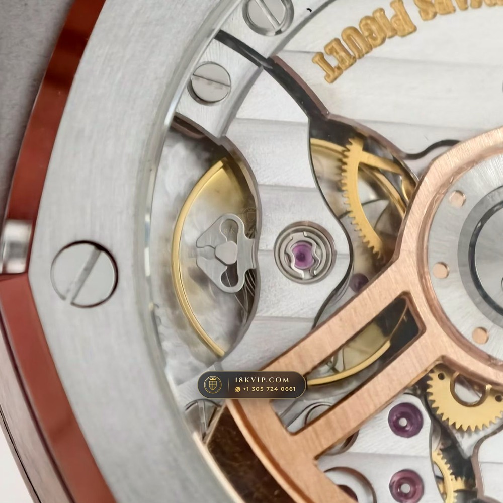 Audemars Piguet Royal Oak Selfwinding 41mm Sapphire Caseback Spec Ref. 15510ST — Private Vault Edition — Studio Gallery Plate VI in 904L Stainless Steel Custom Architecture (166.1g Verified Mass, Audemars Piguet Cal. 4302 - 70h Power Reserve)