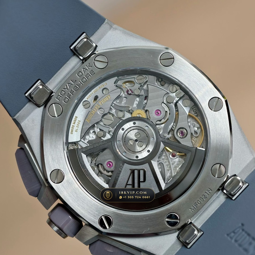 Audemars Piguet Royal Oak Offshore Selfwinding Chronograph 43mm Ref. 26420IO.OO.A009CA.01 — Private Vault Edition — Studio Gallery Plate VII in 904L Stainless Steel Custom Architecture (131.6g Verified Mass, Audemars Piguet Cal. 4401 Flyback Chronograph)