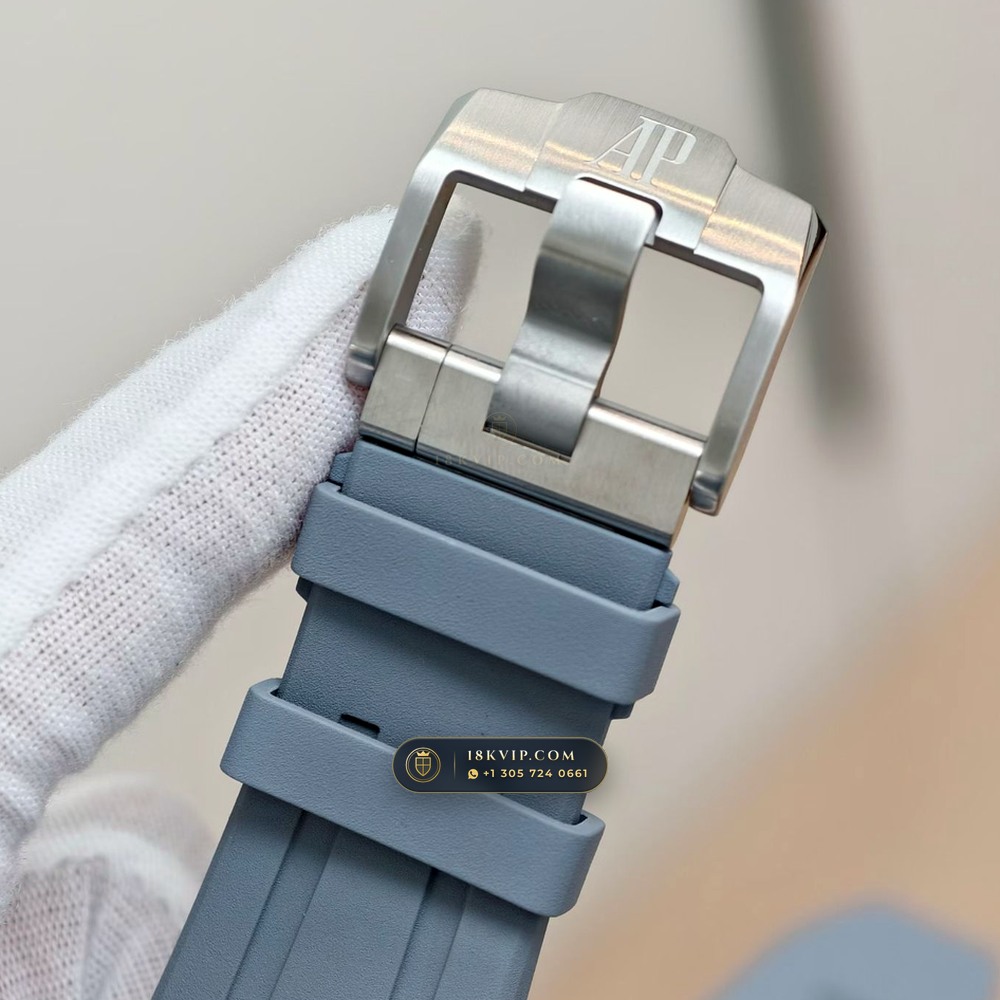 Audemars Piguet Royal Oak Offshore Selfwinding Chronograph 43mm Ref. 26420IO.OO.A009CA.01 — Private Vault Edition — Studio Gallery Plate IX in 904L Stainless Steel Custom Architecture (131.6g Verified Mass, Audemars Piguet Cal. 4401 Flyback Chronograph)