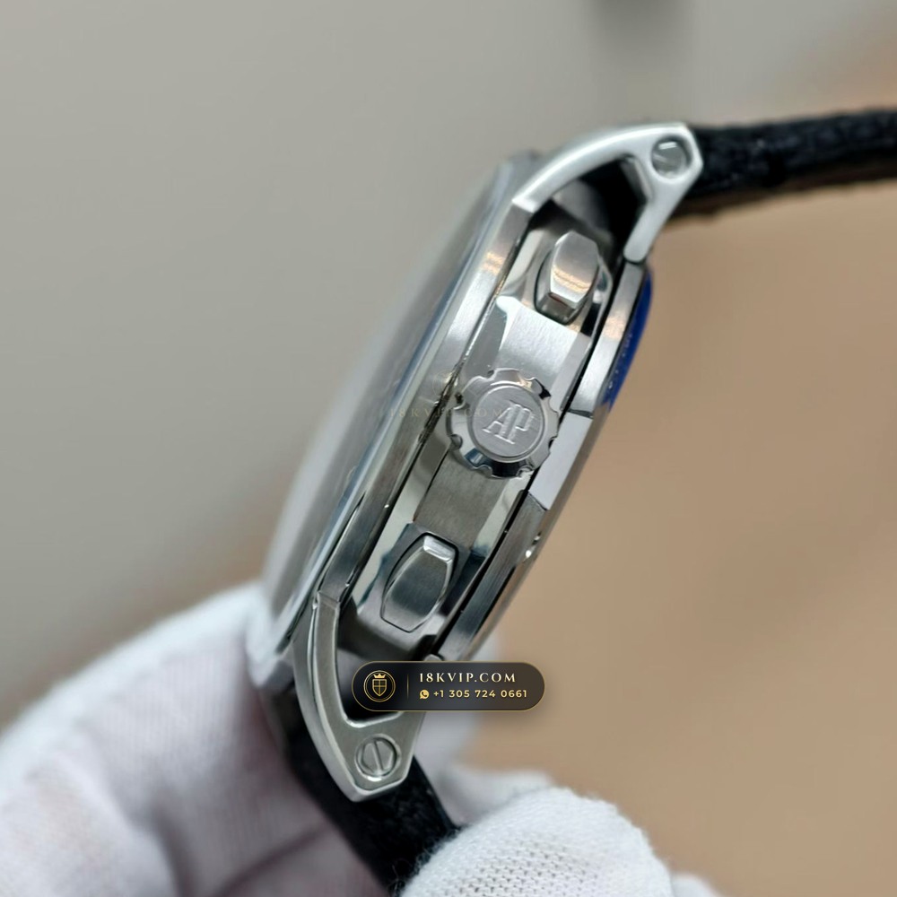 Audemars Piguet Code 11.59 Selfwinding Chronograph 41mm 18K White Gold Ref. 26393BC.OO.A002KB.01 — Private Vault Edition — Studio Gallery Plate V in 18K White Gold Au750 (136.2g Verified Mass, Audemars Piguet Cal. 4401 Flyback Chronograph)