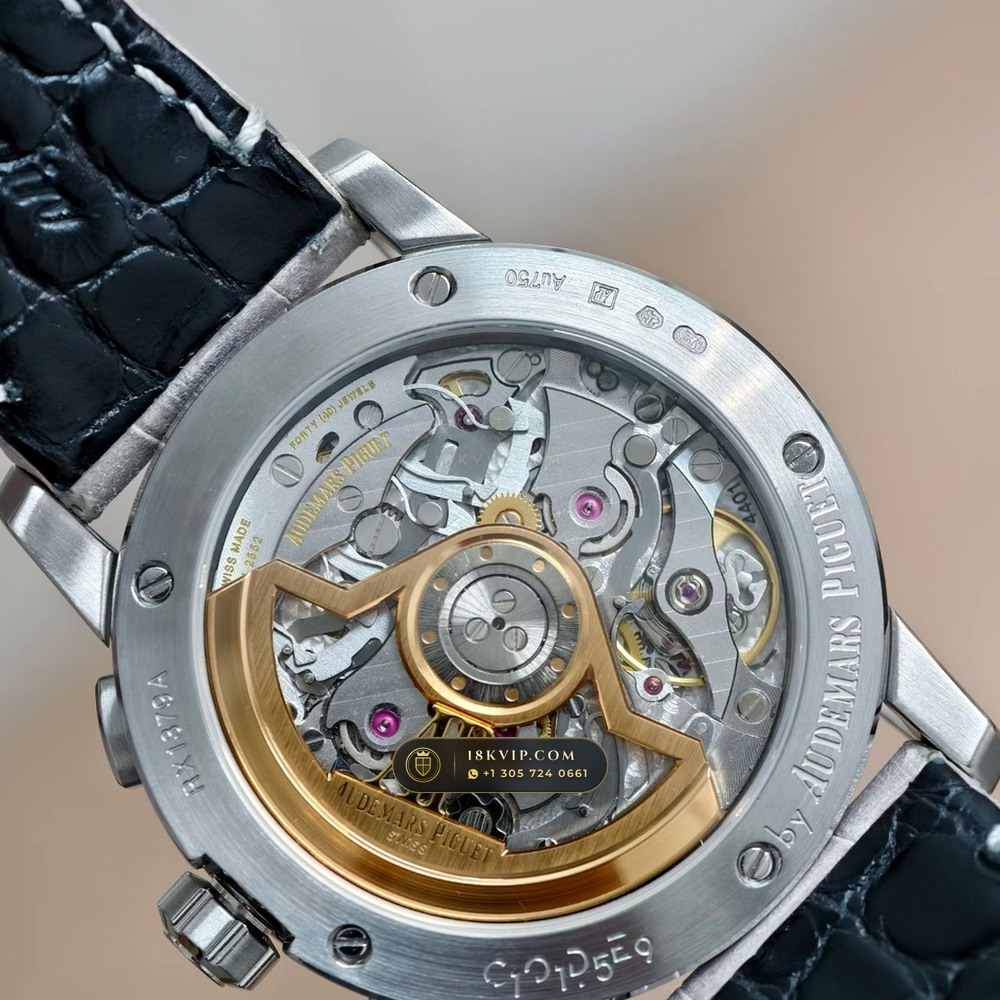 Audemars Piguet Code 11.59 Selfwinding Chronograph 41mm 18K Rose Gold Ref. 26393CR.OO.A009CR.01 — Private Vault Edition — Studio Gallery Plate VIII in 18K Rose Gold Au750 (136.5g Verified Mass, Audemars Piguet Cal. 4401 Flyback Chronograph)