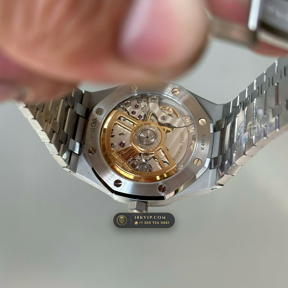 Audemars Piguet Royal Oak Selfwinding 41mm Geneva Atelier Spec Ref. 15500ST — Private Vault Edition — Studio Gallery Plate VI in 904L Stainless Steel Custom Architecture (166.8g Verified Mass, Audemars Piguet Cal. 4302 - 70h Power Reserve)