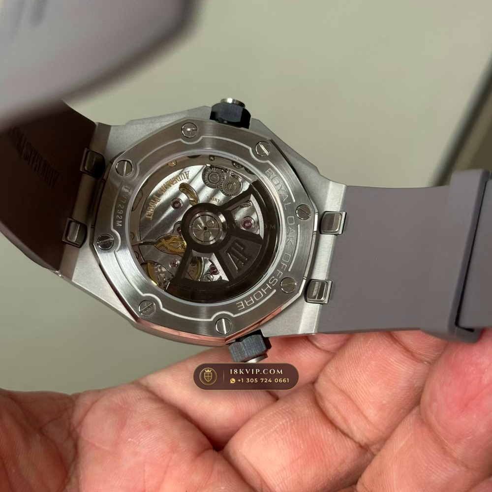 Audemars Piguet Royal Oak Offshore Diver 42mm Ref. 15720ST — Private Vault Edition — Studio Gallery Plate VI in 904L Stainless Steel Custom Architecture (168.4g Verified Mass, Audemars Piguet Cal. 4308 / Cal. 3120)