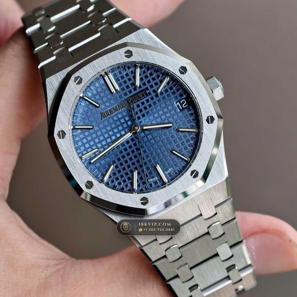 Audemars Piguet Royal Oak Selfwinding 41mm Ref. 15510ST — Private Vault Edition — Studio Gallery Plate II in 904L Stainless Steel Custom Architecture (166.3g Verified Mass, Audemars Piguet Cal. 4302 - 70h Power Reserve)
