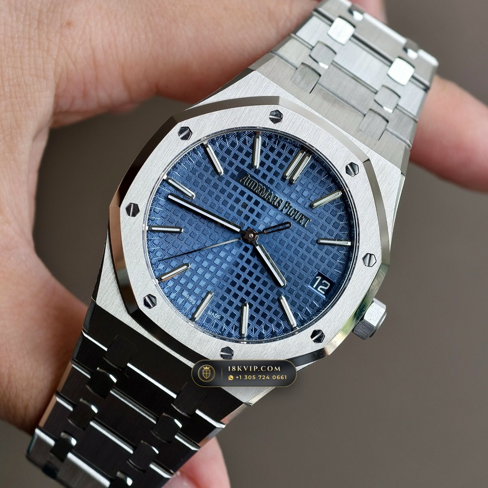 Audemars Piguet Royal Oak Selfwinding 41mm Ref. 15510ST — Private Vault Edition — Studio Gallery Plate III in 904L Stainless Steel Custom Architecture (166.3g Verified Mass, Audemars Piguet Cal. 4302 - 70h Power Reserve)