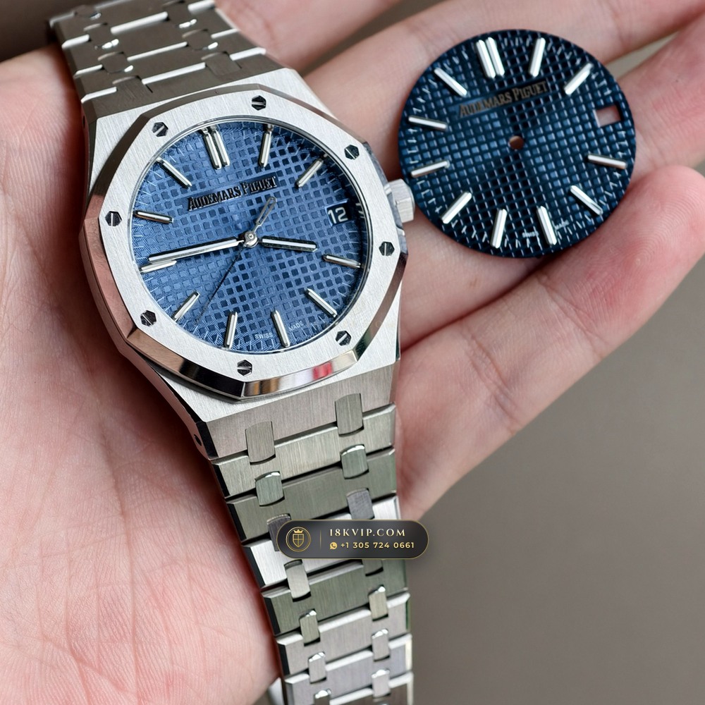 Audemars Piguet Royal Oak Selfwinding 41mm Ref. 15510ST — Private Vault Edition — Studio Gallery Plate IV in 904L Stainless Steel Custom Architecture (166.3g Verified Mass, Audemars Piguet Cal. 4302 - 70h Power Reserve)