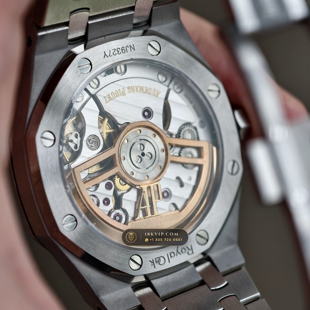 Audemars Piguet Royal Oak Selfwinding 41mm Ref. 15510ST — Private Vault Edition — Studio Gallery Plate VII in 904L Stainless Steel Custom Architecture (166.3g Verified Mass, Audemars Piguet Cal. 4302 - 70h Power Reserve)