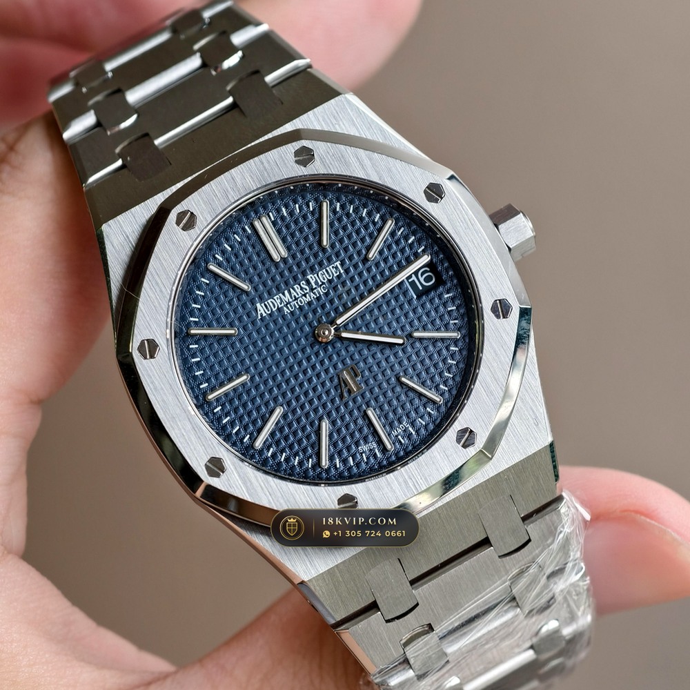 Audemars Piguet Royal Oak Jumbo Extra-Thin 39mm Ref. 15202ST.00.1240ST.01 — Private Vault Edition — Studio Gallery Plate II in 904L Stainless Steel Custom Architecture (103.4g Verified Mass, Audemars Piguet Cal. 2121 Ultra-Thin)