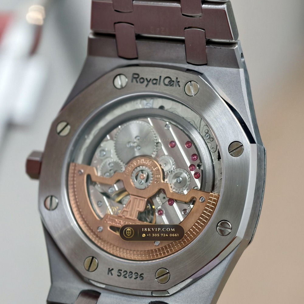 Audemars Piguet Royal Oak Jumbo Extra-Thin 39mm Chronometer Regulated Spec Ref. 15202ST — Private Vault Edition — Studio Gallery Plate IX in 904L Stainless Steel Custom Architecture (103.1g Verified Mass, Audemars Piguet Cal. 2121 Ultra-Thin)